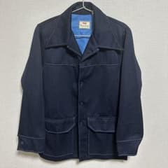 【70s】 リーバイス   パナテラ　ポリジャケット　シャツジャケット　開襟のサムネイル