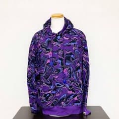 【美品】 ア・ベイシング・エイプ コットン製マーブルカモフーディー 美品】 ア・ベイシング・エイプ コットン製マーブルカモフーディー
