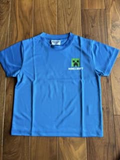 【新品】MINECRAFT マインクラフト 半袖Tシャツ 接触冷感 120cmのサムネイル