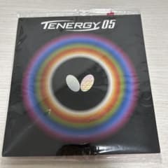 バタフライ 裏ラバー テナジー05 レッド 特厚 1枚入のサムネイル