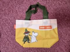 【新品未使用】ムーミン　ミニトート　お散歩バックエコバッグ　非売品のサムネイル