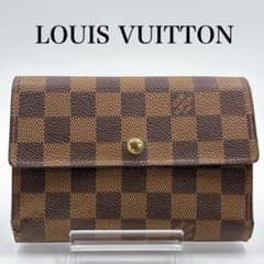 LOUIS VUITTON ルイヴィトン N61202 ダミエ ポルトトレゾール - メルカリ