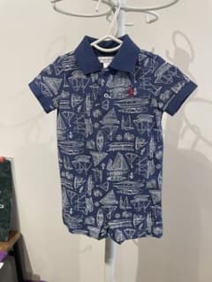 Ralph Lauren ヨット柄 ロンパース 6Mのサムネイル