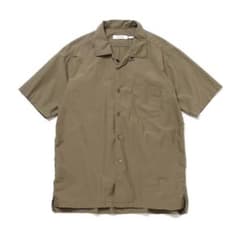 nonnative 24SS オフィサーオープンカラー半袖シャツ タイプライター nonnative 24SS オフィサーオープンカラー半袖シャツ タイプライター