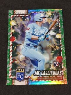 カリアノーネ RC ロイヤルズ 2026 Topps Holiday 緑フォイル