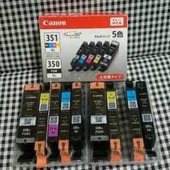こうすちん様 専用キャノン 大容量 BCI351XL 350 XL5色のサムネイル