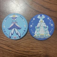 Go!プリンセスプリキュア 刺繍 缶バッジ キュアマーメイド　衣装のサムネイル