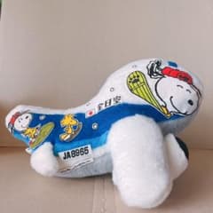 ANA 全日空 スヌーピー号 ぬいぐるみ 飛行機 - メルカリ