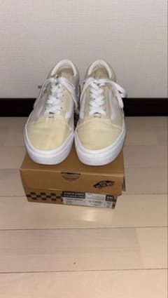 Vans OLD SKOOL CHKY アイボリー/ホワイト 23.5cmのサムネイル
