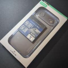 iPhone Air用 ガラスハイブリッドケース ELECOM
