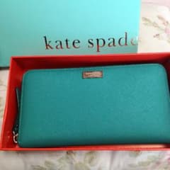 kate spade♠︎長財布 グリーンのサムネイル
