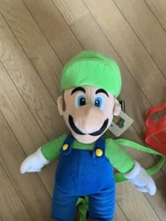 スーパーマリオ　ルイージぬいぐるみリュックのサムネイル