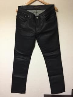 NudieJeans thin finn back 2 black W32のサムネイル