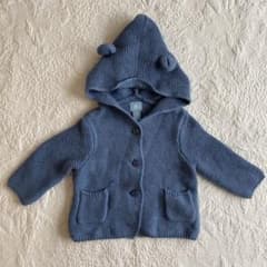 baby gap  くまみみニットカーディガンのサムネイル