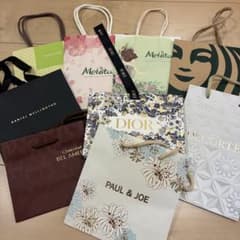 ブランド紙袋 まとめ売り ショッパー ギフト ラッピング - メルカリ
