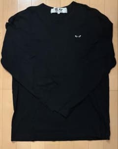 PLAY COMME des GARCONS 長袖Tシャツ ブラック XL - メルカリ
