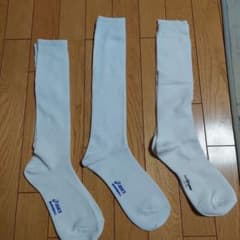 野球用ソックス ホワイトのサムネイル