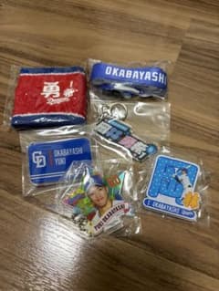 中日ドラゴンズ 岡林勇希選手 応援グッズ 6点セットのサムネイル