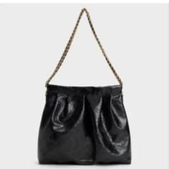 CHARLES & KEITH ショルダーバッグ ブラックのサムネイル