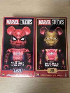 ［最安値］マーベル　BE@RBRICK HAPPYくじ　セミコンプリートのサムネイル