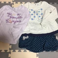 専用！ポンポネット 130 120 長袖T二枚のサムネイル