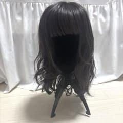 素肌ウィッグ　ミディアム　ショコラブラウンのサムネイル