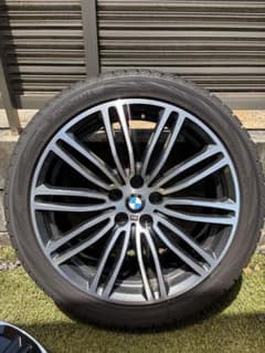 BMW 5シリーズ Mスポーツ 純正ホイール 4本セット スタッドレス G30のサムネイル