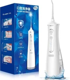 口腔洗浄器 ジェットウォッシャー 歯垢除去率99.9% 4種類ノズル付きのサムネイル