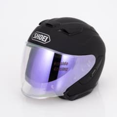 SHOEI J-CRUISE1～3 /J-Force4 シールド Revo紫 - メルカリ