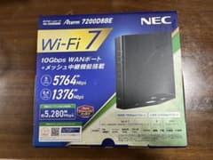 NEC Aterm 7200D8BE Wi-Fi 7ルーターのサムネイル