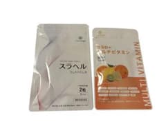 【値下げ！】スラヘル & ココロのマルチビタミンの セット　15日分のサムネイル