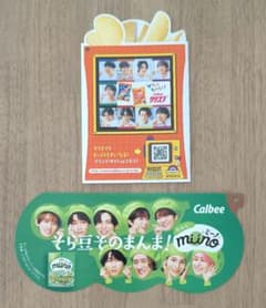 Calbee SnowMan フライヤーのサムネイル
