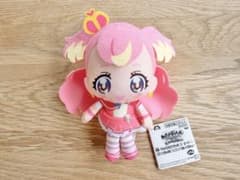 わんだふるぷりきゅあ　コロっとまんまるプリフェイスぬいぐるみ　キュアワンダフル