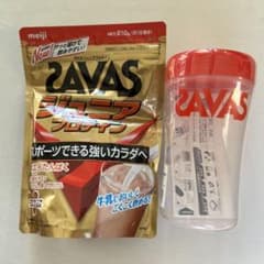 SAVAS ジュニアプロテイン ココア味 / プロテインシェーカーのサムネイル
