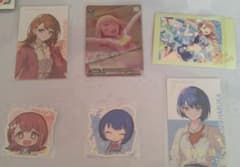 MORE MORE JUMP! 　花里みのり　桐谷遥カード・シール・まとめ売りのサムネイル