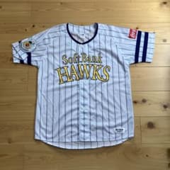 Majestic SoftBank HAWKS ユニフォーム Lサイズのサムネイル