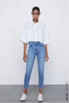 ZARA  ハイライズスキニーデニム  36のサムネイル