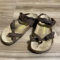 ［希少］BIRKENSTOCK YARA サンダル　組紐デザイン　22.5のサムネイル
