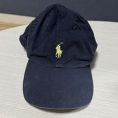 ポロ・ラルフ・ローレン ネイビーキャップ【革のベルト】のサムネイル