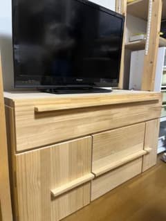 【6/13_9時迄。タイムセール】【職人手作り1点もの】無垢材プレミアムテレビ台 6/13_9時迄。タイムセール】【職人手作り1点もの】無垢材プレミアム