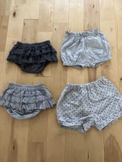 コットン ボトムス4枚セットのサムネイル
