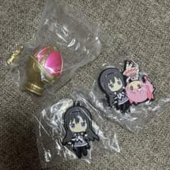 魔法少女まどか☆マギカ ラバーストラップ マスコットコレクション まどか ほむらのサムネイル