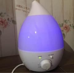 超音波式加湿器　レインボーデュー（白）のサムネイル