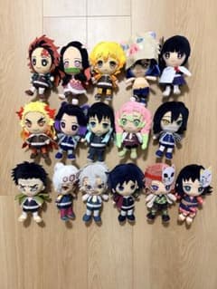 Demon Slayer Plush Toy Set (All 16 figures)