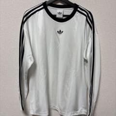 adidas Originals 3ストライプ 長袖Tシャツ ホワイト XLのサムネイル