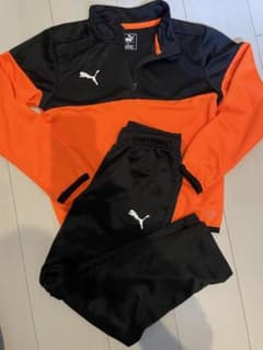 PUMA オレンジ ブラック ジャージのサムネイル