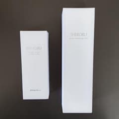 SHIRORU 신품 선크림 크림 / 클렌징 우유 2 점 세트