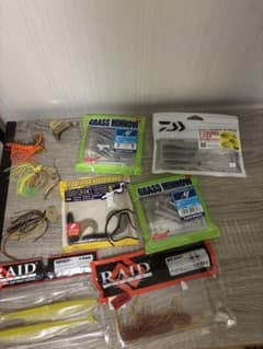 バス釣り用ワーム・ルアー詰め合わせセットのサムネイル