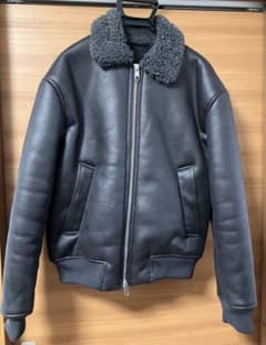 ZARA ダブルフェイス フェイクレザージャケットのサムネイル