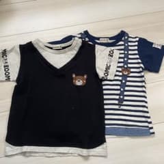 ZOOMIC 半袖Tシャツ 2枚セット 120cmのサムネイル